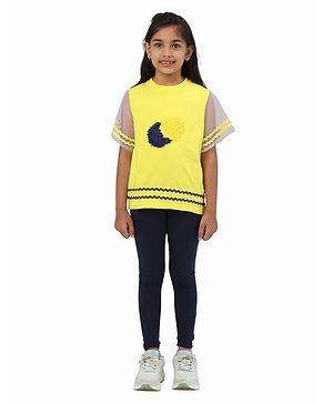 PILOLO Cotton Knit Half Sleeves...
