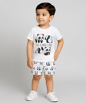 Tiny Hugs Cotton Knit Half...