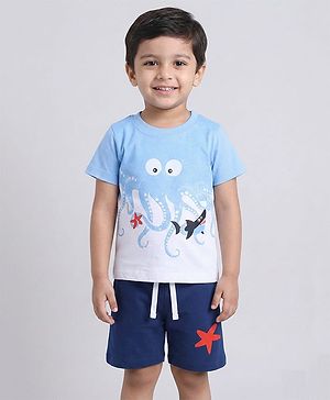 Little Ninja Cotton Knit Half...