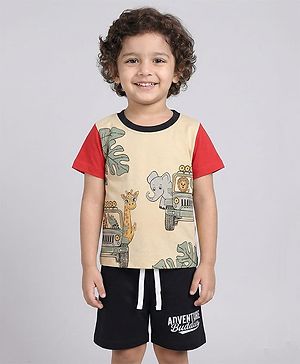 Little Ninja Cotton Knit Half...
