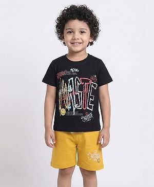 Little Ninja Cotton Knit Half...