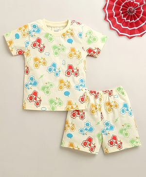 BUMZEE Cotton Knit Half Sleeves...