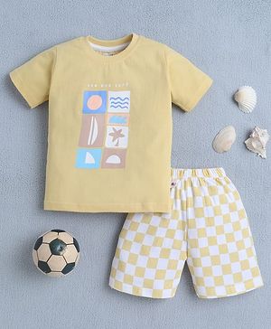 BUMZEE Cotton Knit Half Sleeves...