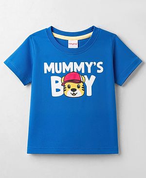 Babyhug Cotton Knit T-Shirts Half Sleeves with Graphics Multi Color 9-12 Months