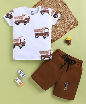 TOONYPORT Cotton Knit Half...