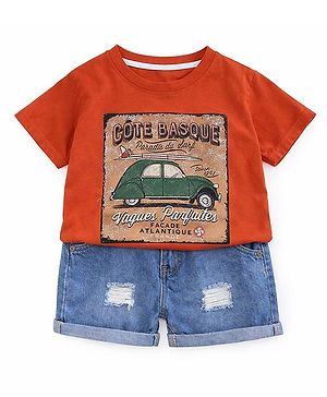 Googo Gaaga Cotton Knit Half ...