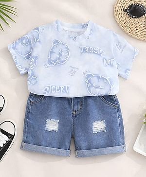 Googo Gaaga Cotton Knit Half...