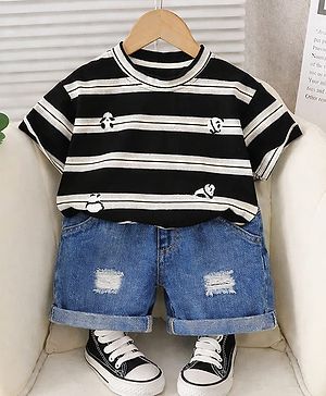 Googo Gaaga Cotton Knit Half...