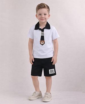 Little Marine Cotton Blend Knit...