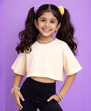 Kiddopanti Cotton Knit Half...