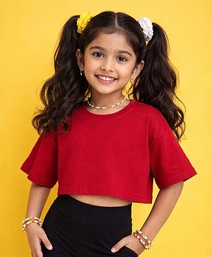 Kiddopanti Cotton Knit Half...