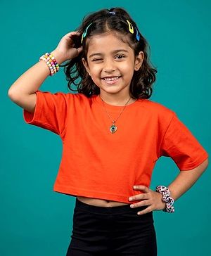 Kiddopanti Cotton Knit Half...