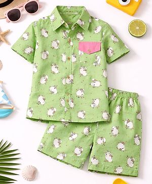 Little Ginnie Cotton Woven Half...