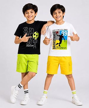 KUCHIPOO Cotton Pack Of 2 Half...