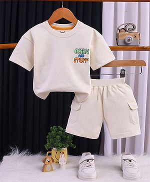 TOONYPORT Cotton Knit Half...