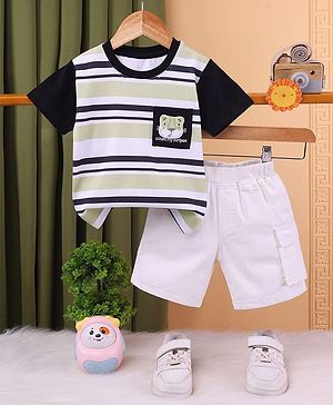 TOONYPORT Cotton Knit Half...