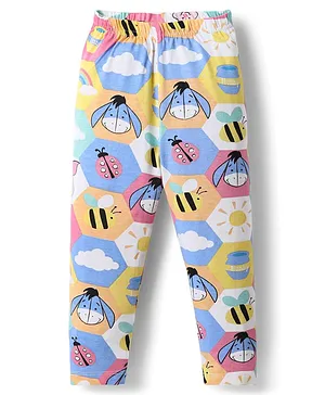 Babyhug
                              Disney 100% Cotton Knit Full Length
                              Leggings With Winnie The Pooh Graphic -
                              Multicolor
