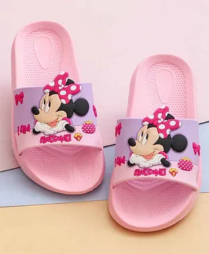 Yellow Bee Disney Featuring Minnie Mouse
                      Designed Sliders - Pink