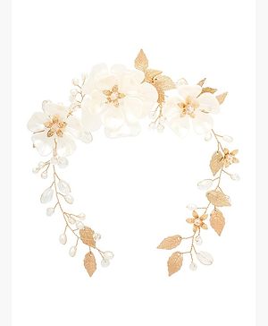 Yellow Chimes Bridal Hair Vine...