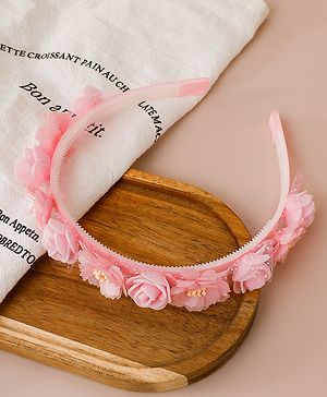 Pine Kids Free Size Hair Bands - Pink