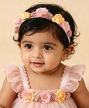 Pine Kids Free Size Hair Bands - Pink
