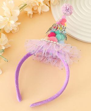 Pine Kids Hair Bands  Free Size -Purple