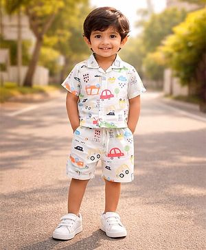 BUMZEE Cotton Woven Half...