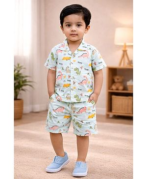 BUMZEE Cotton Woven Half...