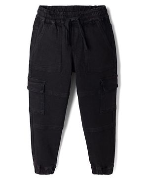 Pine Kids Denim Woven Full Length Jeans in Black for 4-5 Years