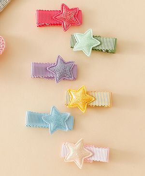 Babyhug Free Size Hair Pins And Clips - Multicolor