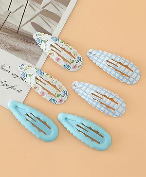 Pine Kids Colorful Snap Hair Clip - Blue