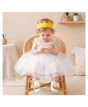 Bonfino Princess Socks and Headband Combo Sets - Yellow