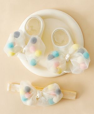 Bonfino Hair Accessories Combo Sets - Yellow