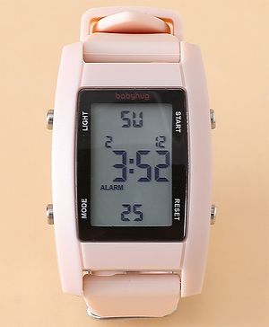 Babyhug Free Size Digital Watch  - Pink
