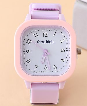 Pine Kids Free Size Analog Watch - Purple