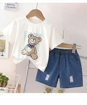 Googo Gaaga Cotton Knit Half...