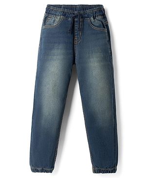 Pine Kids Denim Woven Full Length Jeans in Royal Blue
