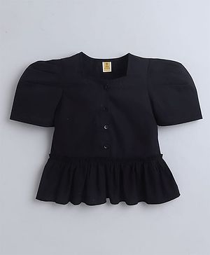 Aww Hunnie Cotton Woven Half...