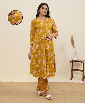 MomToBe Cotton Woven 3/4Th...