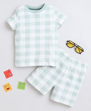 BABY NATION Cotton Knit Half...