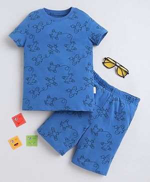 BABY NATION Cotton Knit Half...
