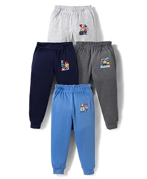Junior Star Pack Of 4 Animals In
                              Vehicles Printed Pajamas - Multi Colour