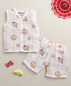 BUMZEE Muslin Woven Half...