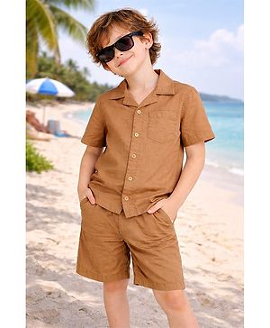 Zion Cotton Woven Half Sleeves...