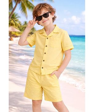 Zion Cotton Woven Half Sleeves...