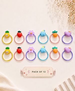 Zion Set Of 6 Strawberry Floral...