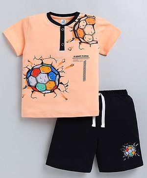 Little Ninja Cotton Knit Half...
