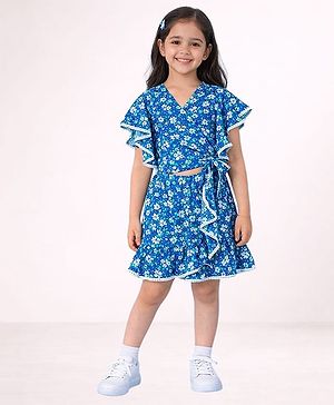 Lil Drama Viscose Knit Half...
