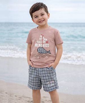 Nottie Planet Cotton Knit Half...