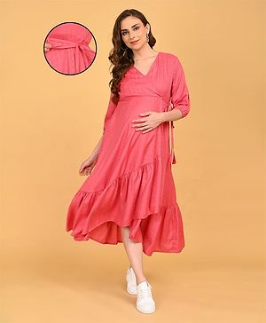 The Mom Store Rayon Woven Three...